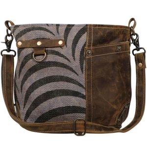 Myra Bag Pristine Need Me Zebra Shoulder Bag